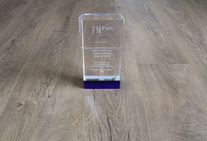 Very proud to have received the High Risk Protection award from <a href="/FMGlobal/">FM</a> for the safety and security efforts made at Berry Wood, our parquet production facility in Meaulne (France)! bit.ly/2YngPIp #safetyatwork