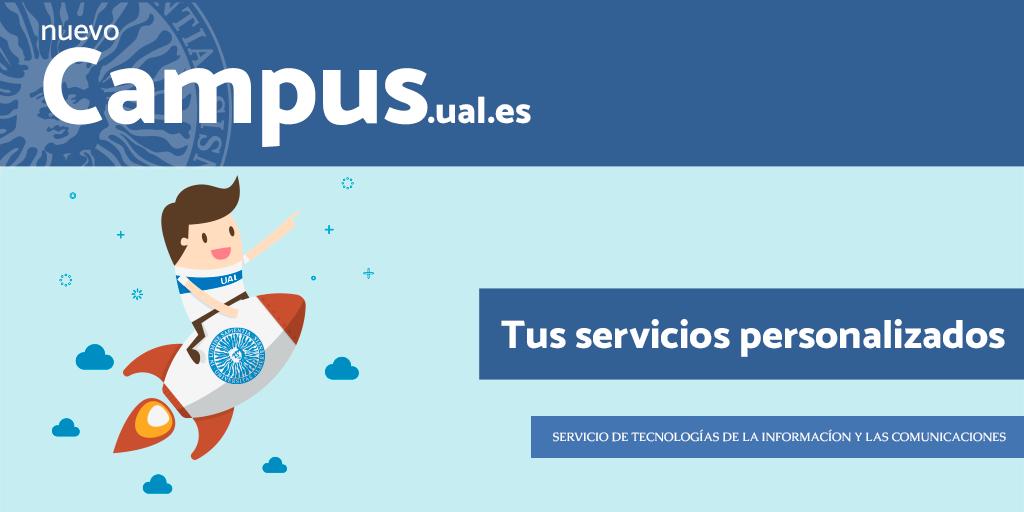 Acabamos de poner en marcha el nuevo portal de servicios IT de la <a href="/ualmeria/">Universidad de Almería</a>...

🎓Campus, a través del cual podrás realizar innumerables gestiones, con tu usuario y contraseña de siempre. 

👇
Accede ya a campus.ual.es