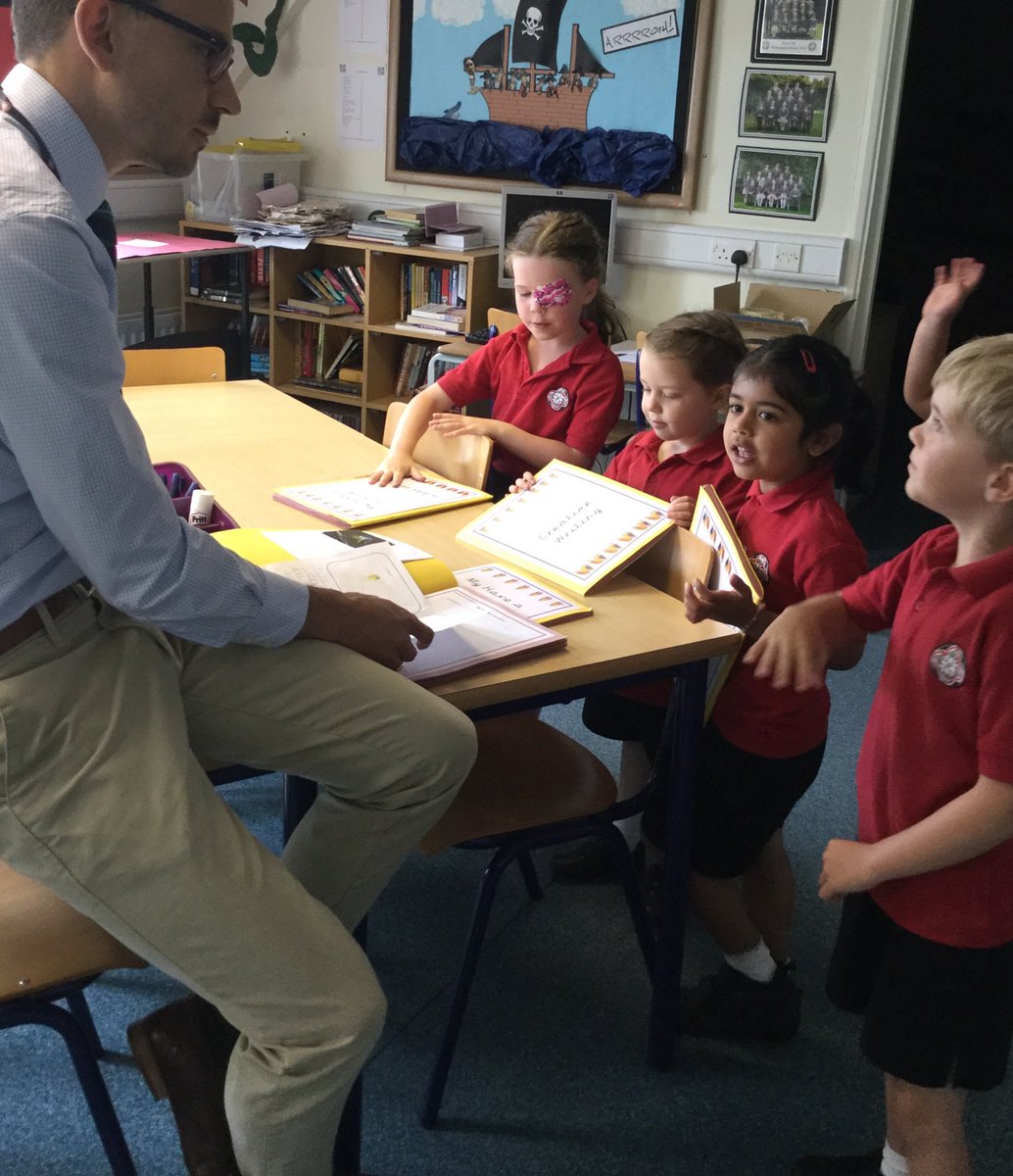 BGS_LowerSch's tweet photo. Today we very excitedly showed the head of English all our hard work. We are very proud of our writing in Reception. #BGS_English #BGS_EYFS #BGS_Reception https://t.co/ddaUAbA8MX