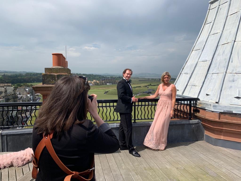 NickdeVilliers1's tweet photo. Overlooking the stunning @OldCourseHotel at the Hamilton Grand for this special photo and film shoot with @JilldeVilliers  📸🎥 Discover more on Scotland’s most luxurious apartments here: https://t.co/pdmCXPCK4B #hamiltongrand #Filmmaking #scotland #property #luxury #lifestyle https://t.co/06Yp4KEc6t