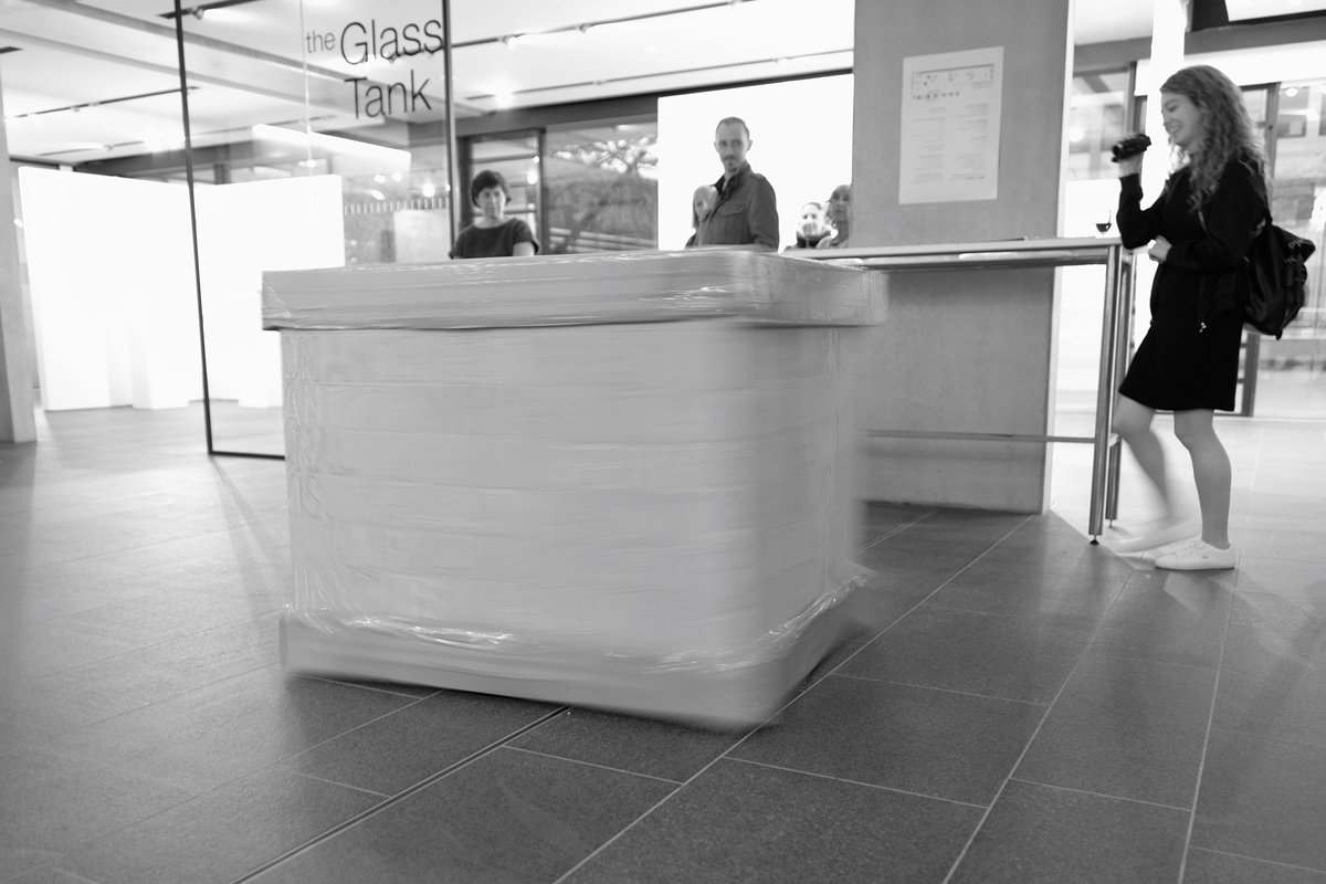 glass_tank's tweet photo. For all those having a whirlwind of a Monday, here's an image of Jemima Hall spinning as part of Peta Lloyd's incredible #performance 'Think Write Move Box', available to watch on film at 'InTuition: #Arts #PhD Showcase'.

Produced by @CARUpage 

📷 by Andrew Bell https://t.co/RxdmGSryce