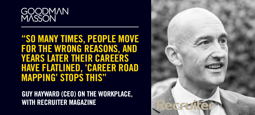 goodman_masson's tweet photo. Read what our CEO, @GuyHayward1, has to say about helping our employees grow in the modern workplace, in this months @RecruiterMag 👉https://t.co/tmk1UdFkLF👈 #MondayMotivation https://t.co/xeTCnv6vPX