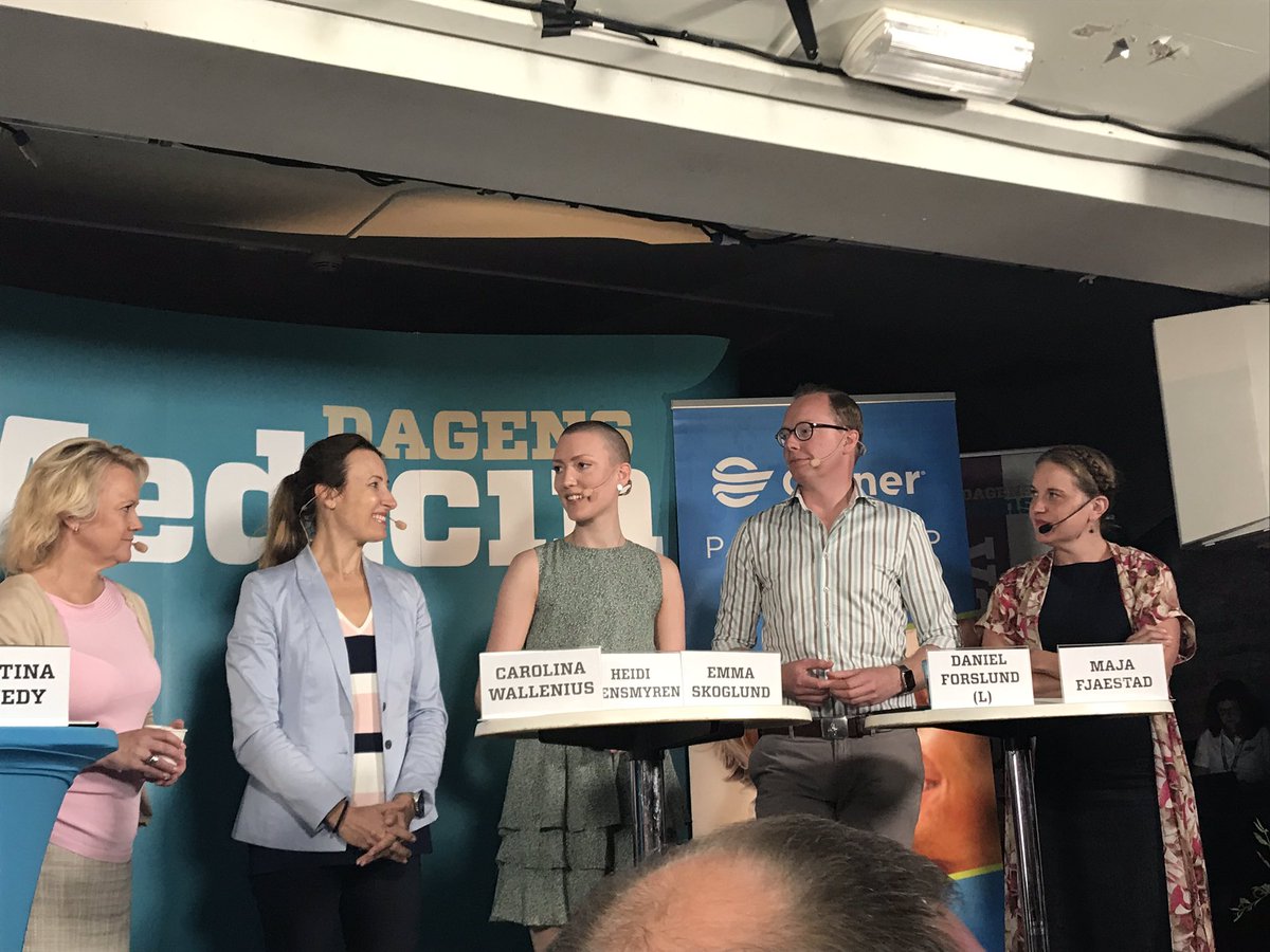 Hos <a href="/dagensmedicin/">Dagens Medicin</a> i Almedalen: Måste lyfta regelverken i Sverige till den digitala världen! Men det handlar om mod i vardagen för att dra nytta av digitaliseringens möjligheter! @majafjaestad @liberaldaniel @HeidiStensmyren <a href="/CarolinaMLW/">Carolina Wallenius</a> <a href="/medtech4health/">Medtech4Health</a> <a href="/RISEsweden/">RISE</a>