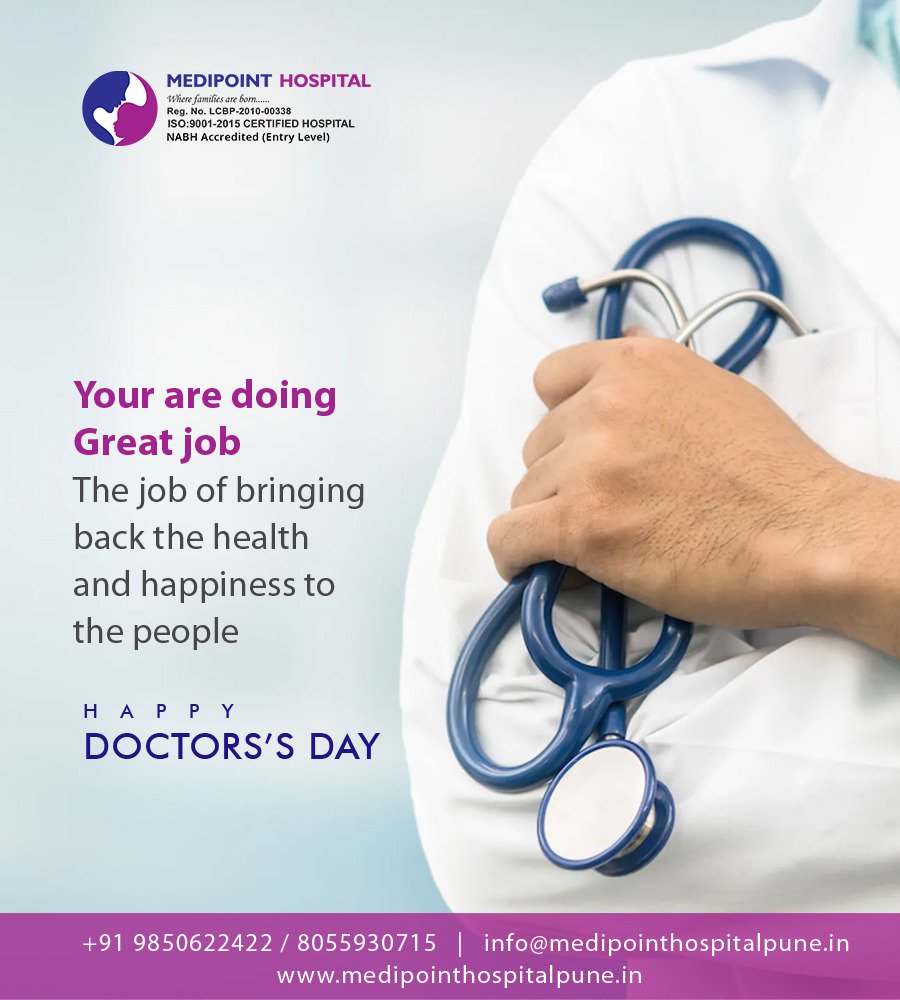 MedipointP's tweet photo. Your are Doing great Job-
The job of bringing back the health and happiness to the people!
#HappyDoctorsDay https://t.co/Xj4cgSmWDU