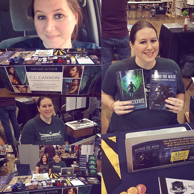 CLCannonAuthor's tweet image. I survived my first convention! 
#authorlife #robcon #robcon2019 #comiccon #writersofinstagram #writingcommunity #booksofinstagram #clcannon 
#bookstagram #bookworm #igreads #bookgeek #bookgram #totalbooknerd 
#bibliophile #bookish #epicreads #igbooks #b… ift.tt/2ZYVllk