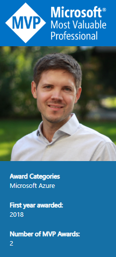 Yes!!! Re-awarded as Microsoft #Azure MVP. Thanks <a href="/pirasalice1/">Alice Piras</a> and <a href="/MVPAward/">Microsoft MVP Communities</a>! #MVPBuzz