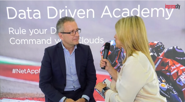NetApp_Italia's tweet photo. Se ti sei perso le novità e gli ultimi annunci #NetApp alla Data Driven Academy, puoi rivederli nell'intervista di @PatanoRoberto con @impresacity. Clicca qui https://t.co/3LffRQ4Wj3 #NetAppDDA https://t.co/cdvBqM1gRb