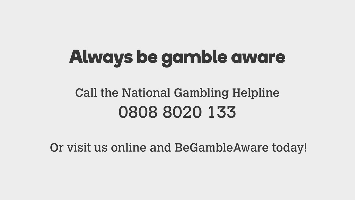 gambleawaregb's tweet photo. It's important to remember that you're not alone. For help &amp; support, contact the National Gambling Helpline on 0808 8020 133. https://t.co/J0okhllrZF