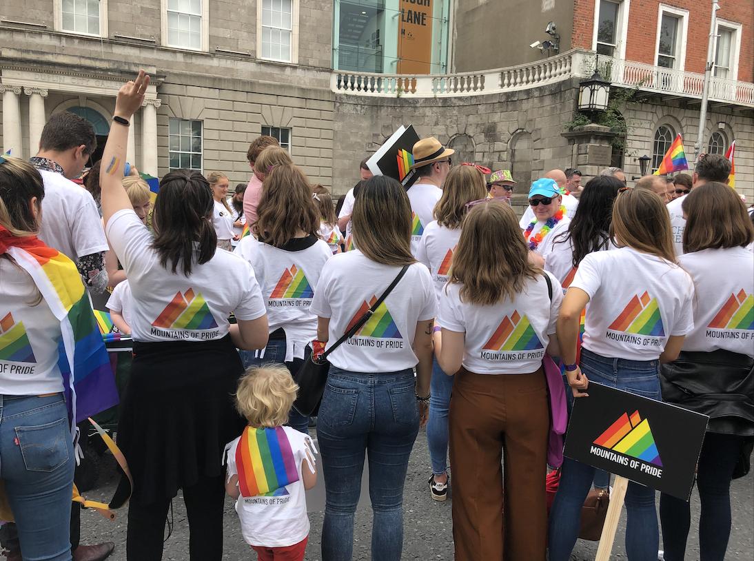 AllisonReilly18's tweet photo. Dublin Pride Parade 2019 🏳️‍🌈  WOW! WHAT. A DAY. ❤️🧡💛💚💙💜 @WebSummit https://t.co/N4q042S159