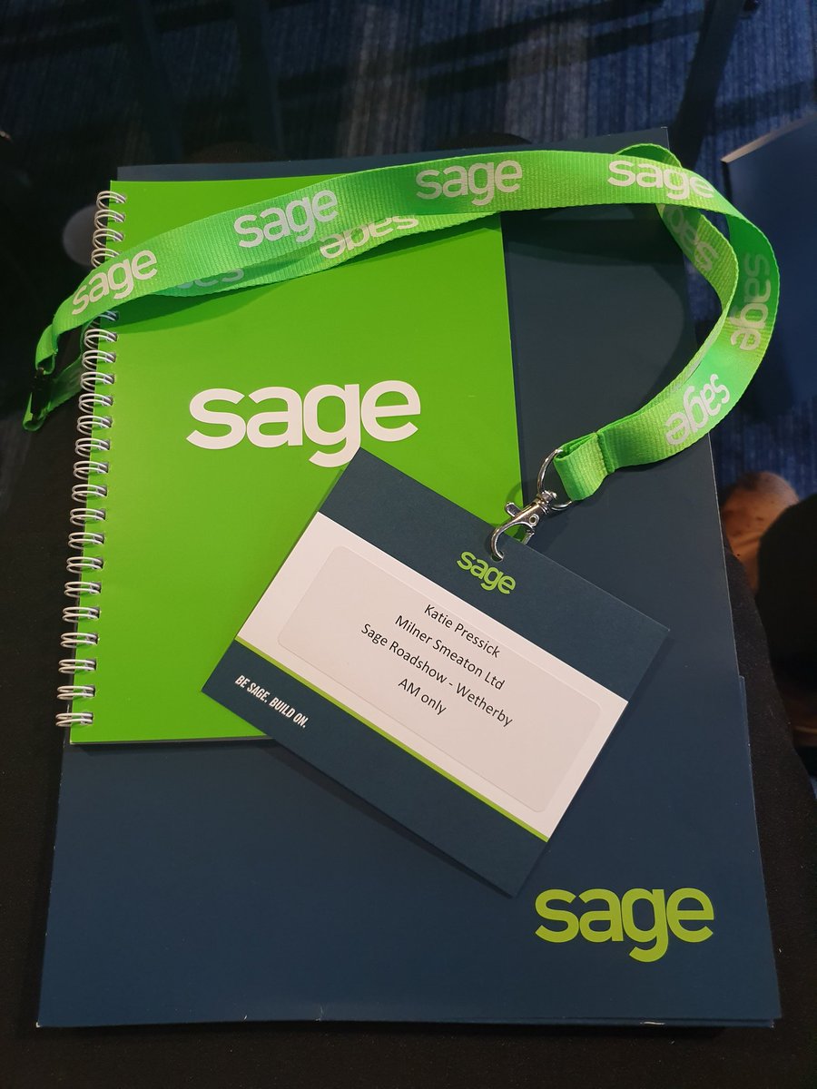 Sage roadshow <a href="/sageuk/">Sage UK</a> <a href="/MilnerSmeaton/">Milner Smeaton</a>