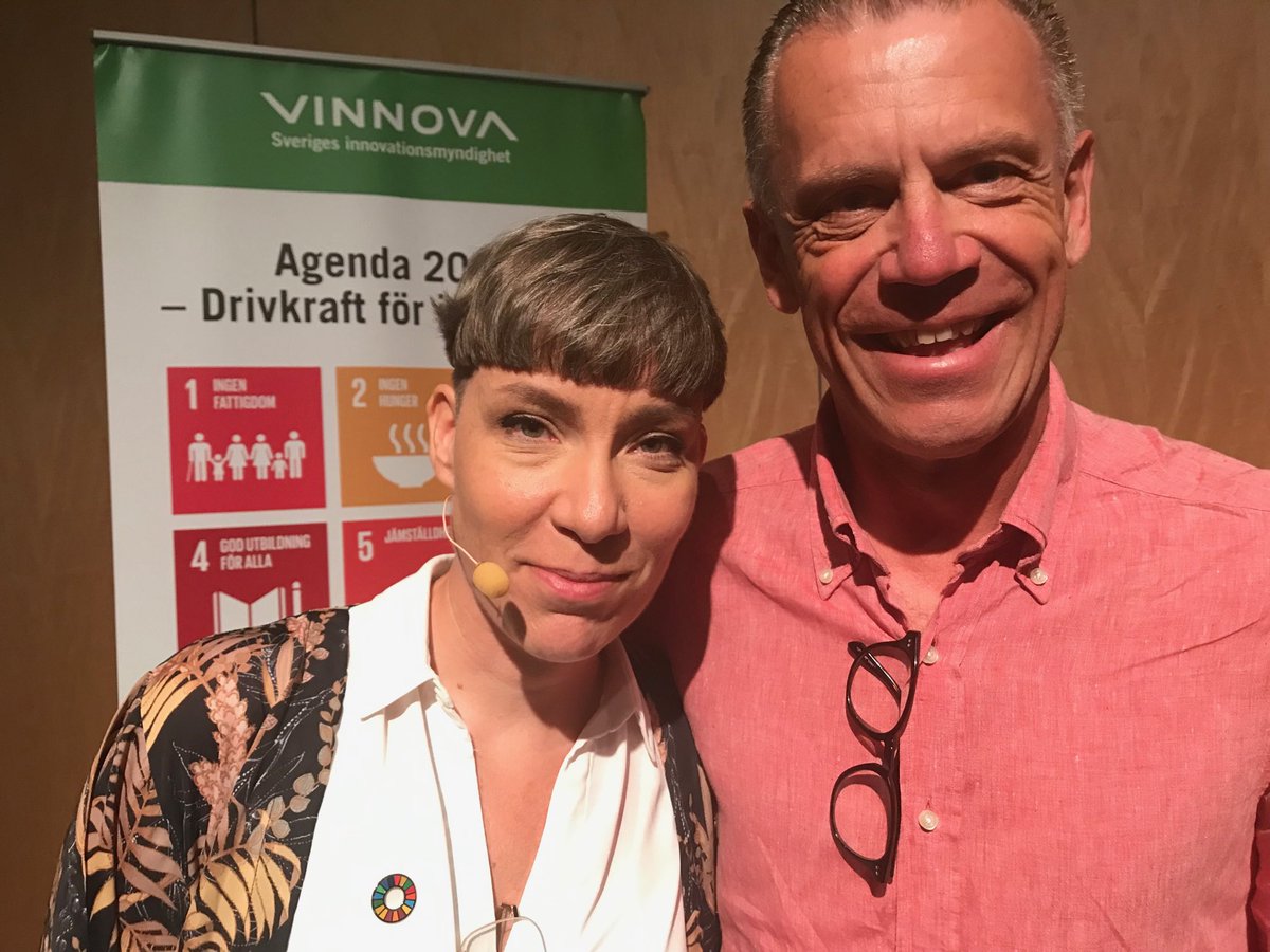 Kan innovation lösa klimatutmaningen - ⁦<a href="/darjaisaksson/">.darja</a>⁩ o Niklas Wahlberg ⁦<a href="/VolvoGroup/">Volvo Group</a>⁩ redo för ⁦<a href="/vinnovase/">Vinnova</a>⁩ seminarium på temat. Och ⁦<a href="/VGR_regionalutv/">Regional utveckling</a>⁩ #vastsvenskaarenan ⁦<a href="/VGRiAlmedalen/">VGRiAlmedalen</a>⁩ säger yes, we can - vi håller på #klimat2030 #framtidvg