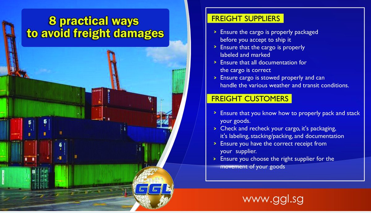 8 practical ways to avoid freight damages.