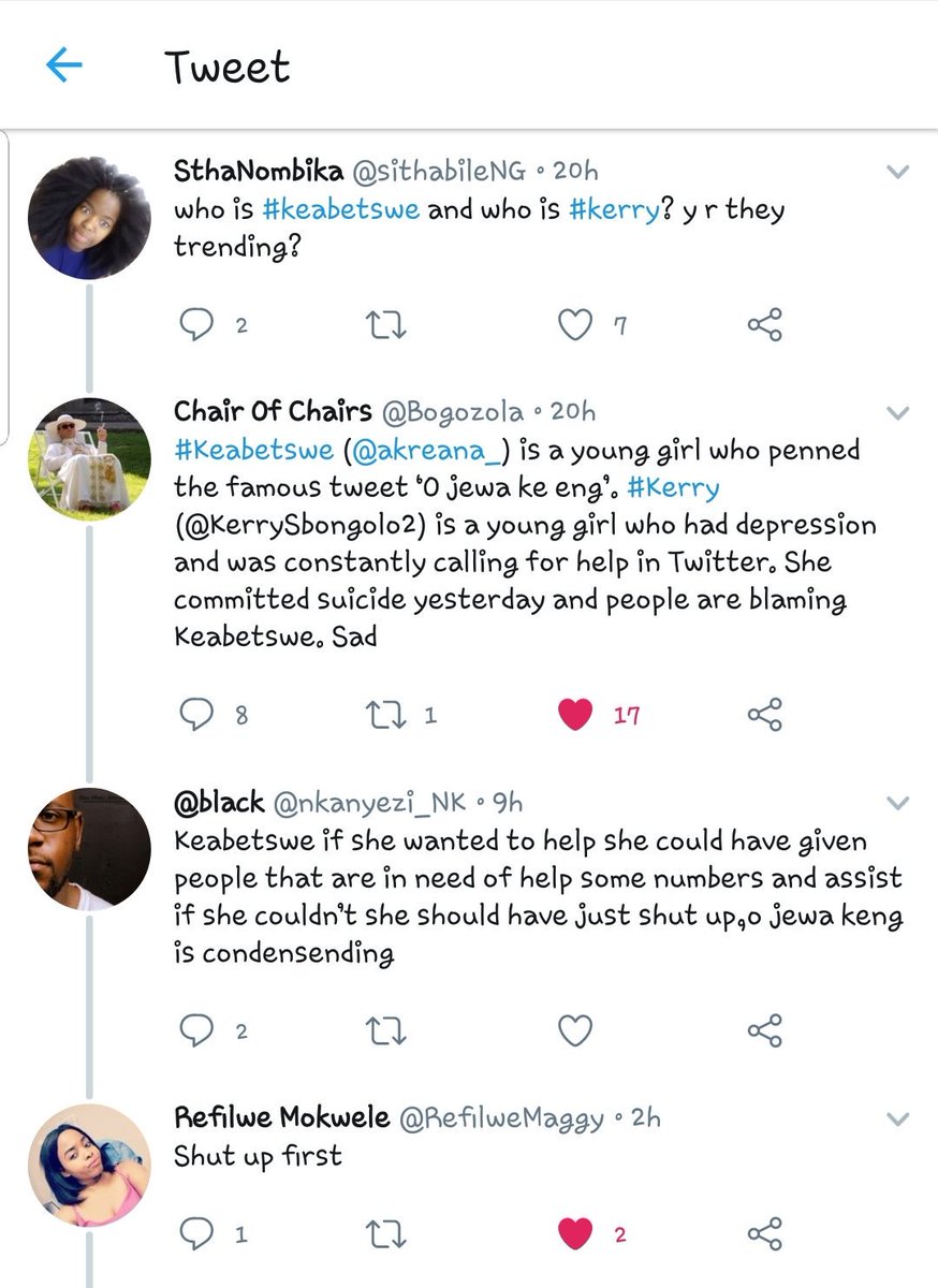sithabileNG's tweet photo. #Keabetswe #Lihle andahleka yhu guyzini ๐๐๐ some ppl dnt knw how twitter works. they think Kea literally types o jewa keng each time ppl write their said stories ๐๐๐๐๐๐๐๐๐๐๐๐๐๐๐khanimfundiseni tu. iyohhh kwazisholo uMoshe https://t.co/HMYZys5Gzr