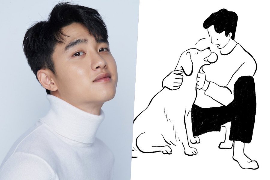 soompi's tweet photo. WATCH: #EXO's #DO Sings "That's Okay" In New MV On Day Of Enlistment
https://t.co/cm3ske7uvd https://t.co/K9zWCk5jUD