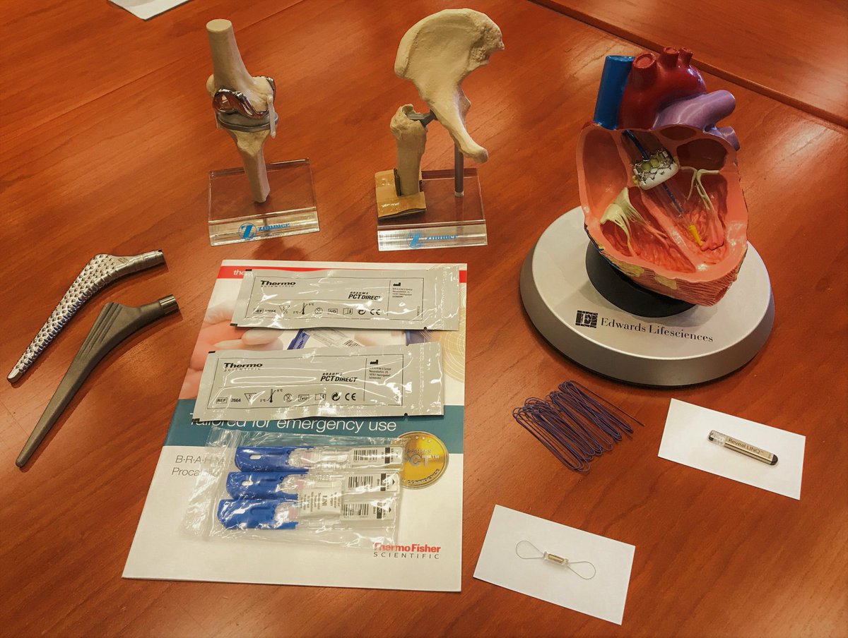 Medical devices save lives &amp; help millions lead happier, healthier lives. We’re talking to <a href="/AdvaMedUpdate/">AdvaMed</a> members and other stakeholders about how to keep safe devices (like these pictured) available for European patients in the future.  #MDR #IVDR <a href="/CSGermany/">U.S. Commercial Service Germany</a> <a href="/Export2Europe/">CS Europe</a>