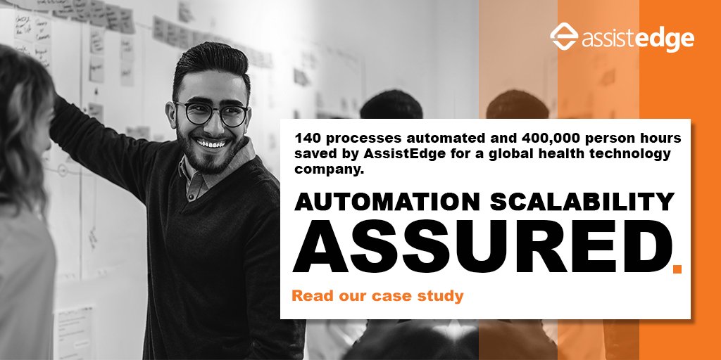 edge_verve's tweet photo. Read our case study to find out how a global healthtech company transformed their finance strategy by automating a staggering 140 processes to achieve higher productivity, accuracy and performance.
Read Now: https://t.co/v1fCRAOJEH
#AutomationSuccessAssured #AssistEdge https://t.co/1wNOVPkNBu