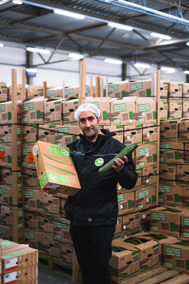 Today is national Cucumber Day! A good day to introduce our cucumber king 🥒! Carlos is responsible for all cucumbers within Combilo! And as if it should be that way, today is also his birthday! Happy birthday Carlos! 🥳 #combilo #cucumber