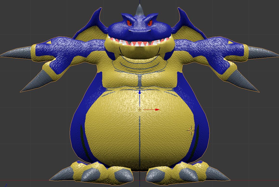 炎子竜 ヘビードスちゃん作った