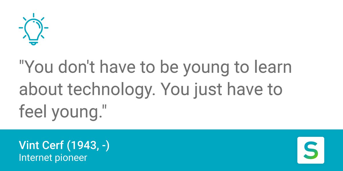 sciencestanding's tweet image. Remember this: you don&apos;t have to be a #digitalnative 👶 to be a great #techie 📱💻

#Sciencestanding #SciencestandingQuotes #Technology #eLearning #OnlineEducation #Biology #Medicine