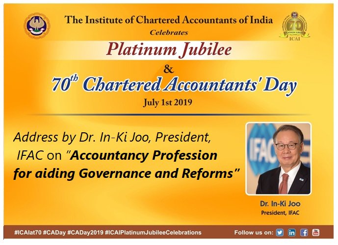 Institute of Chartered Accountants of India ICAI on Twitter "Address