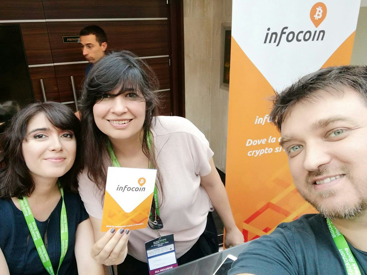 InfocoinStore's tweet image. Quella scorsa è stata una settimana ricca di incontri e opportunità di crescita ed è per questo vogliamo ringraziare tutte le persone incontrate durante la @BlockchainRome. Siete stati unici! Vi aspettiamo anche in store e ai nostri eventi. Stay tuned ;)

#BWR19 #blockchain