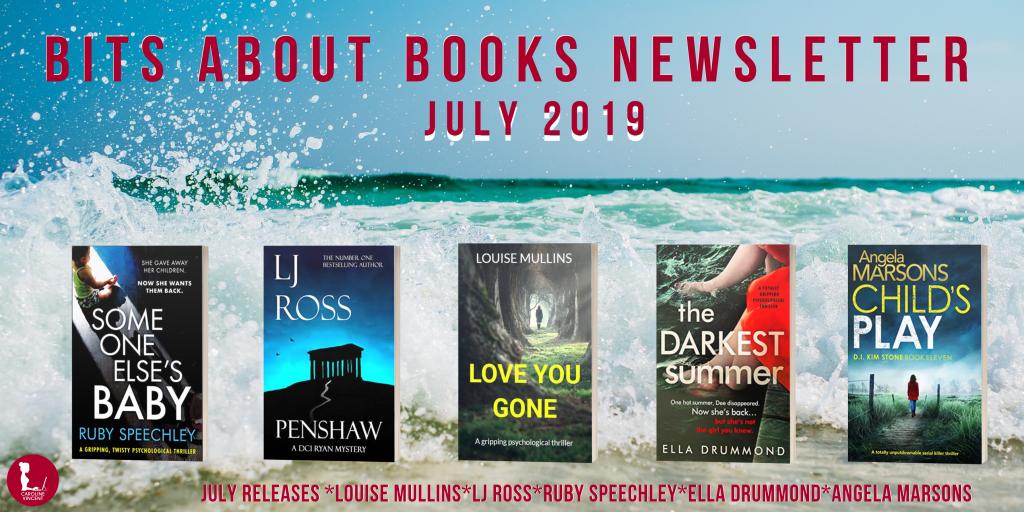 JonCazCole's tweet photo. #OutNow Your #BitsaboutBooks #Newsletter of July 2019. We are thrilled to present you this month's Newsletter – straight into your mailbox if you have signed up for it! https://t.co/qXtgevWB8p https://t.co/JGOzjuvBc8