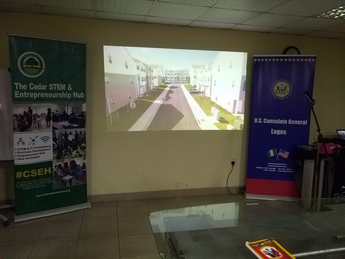 LonadekInc's tweet photo. About to kick off #STEM &amp; #Drone workshop for Students. Thanks to @LonadekInc @globalairmedia @USEmbassyAbuja 
#technology #innovation #MondayMotivation #engineering #STEMeducation   #InformationTechnology #STEM https://t.co/S6T6cmpGr7
