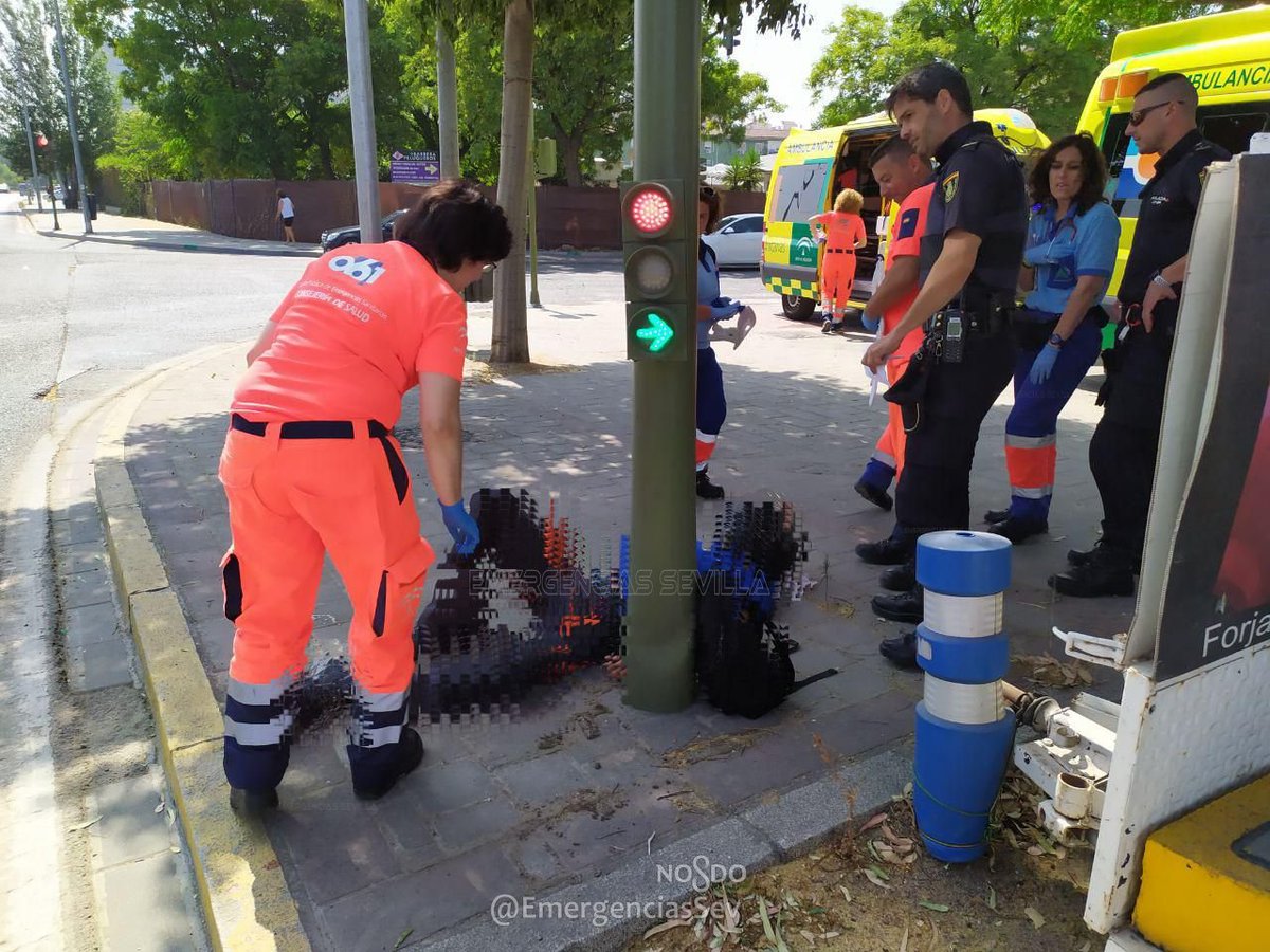 EmergenciasSev's tweet image. Un motorista (43) lesionado con fractura en una pierna al caer al suelo tras perder el control de la motocicleta
c/ Séneca.
Policía Local investiga si pudo perder el control al frenar el coche que le precedía.
Apoya @policia
Asiste y traslada #Epes061 #DCCU
#Gobernación #AytoSE
