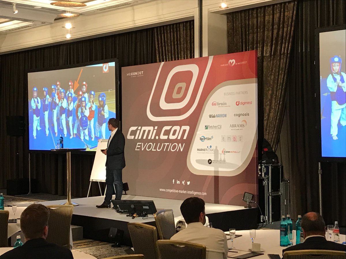 asselin's tweet photo. #CiMiCON Berlin  @aurelienblaha  CMO de Digimind intervient avec "How to Tap into the Power of Enterprise Tools to Share and Improve Your Market &amp; Competitive Intelligence"  https://t.co/4YFpwatC82  #competitiveintelligence #marketintelligence  #veille https://t.co/ABYtIbQ2O8