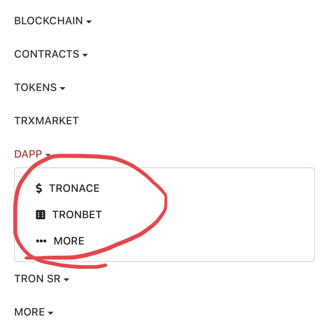 TONiSwissTRON's tweet photo. #Tronscan add #Tronbet and #TronAce directly on #Tronscan #DAPPS
#TRX #TRON #TRONACE #TRONBET https://t.co/oDALnFX9aI