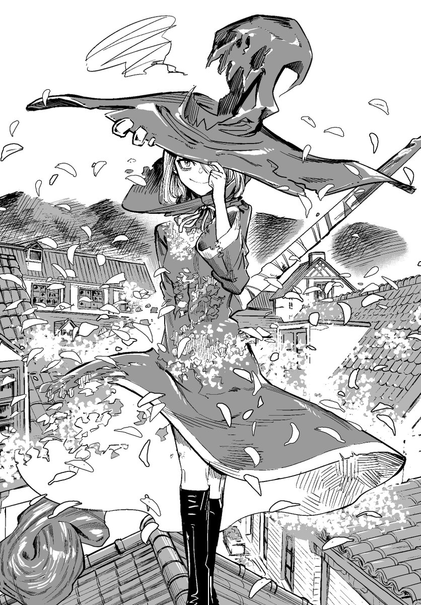 絵です
らくがき魔女子さん 