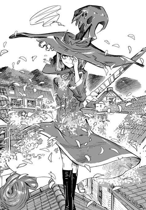 絵です
らくがき魔女子さん 