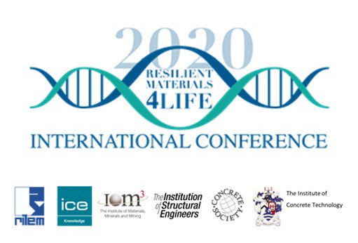 Invite to submit abstracts for the RM4L2020 International Conference on smart biomimetic infrastructure materials at University of Cambridge, UK on 14-17 September 2020. conftool.com/rm4l2020/