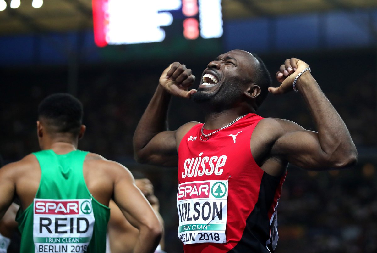 “I have not started the actual speed training yet.” 👀

European bronze medallist Alex Wilson set Swiss records over 100m (10.08) and 200m (19.98) in La Chaux-de-Fonds yesterday afternoon. 

📰: bit.ly/2xnxCza