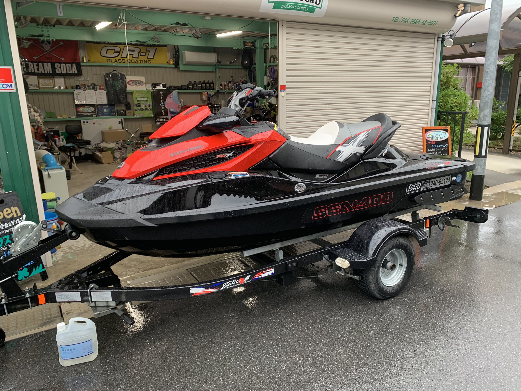ジェットスキー SEA-DOO RXT260RSメーター