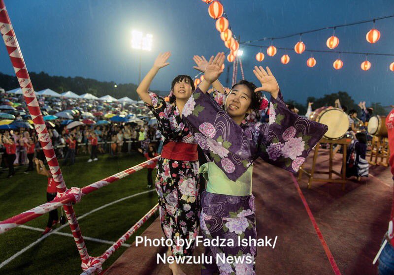 Back in 2015, I covered #BonOdori Festival in Malaysia. It is the biggest Bon Odori celebration outside of Japan. Fadza Ishak/ @Newzulu_Team