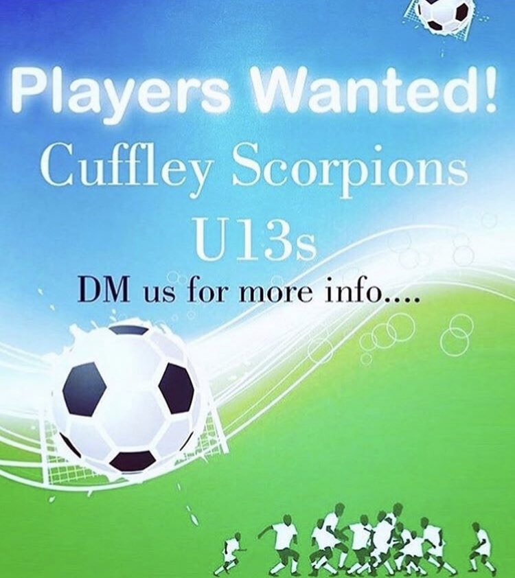 CuffleyFC's tweet image. PLEASE SHARE! Players wanted #cuffleyfc #cuffley #footballfamily
