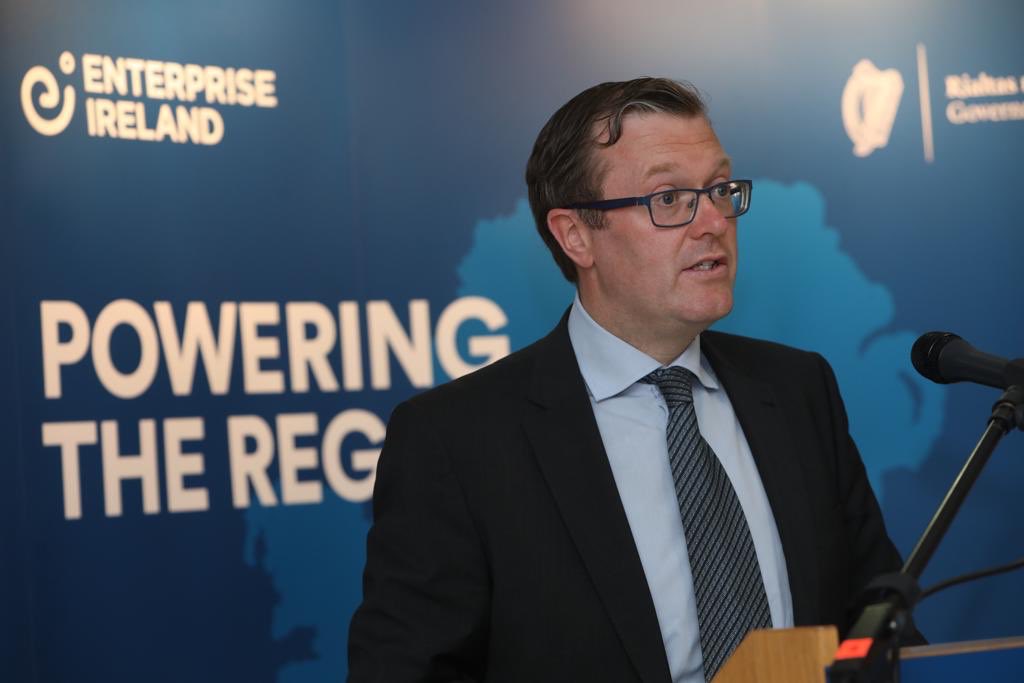 EnterpriseAD's tweet photo. Entirl: RT Entirl: “This fund aims to encourage collaboration between IOTs, industry and wider academic and enterprise partners in the regions” - Enterprise Ireland’s Mark Christal at the launch of the Regional Technology Clustering Fund in DkIT_ie #Irel… https://t.co/CwDPqBazl4