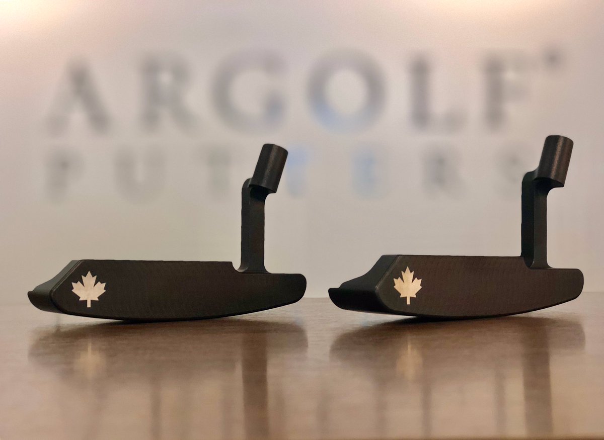 GrebencCo's tweet image. Happy Canada Day! 🇨🇦 Limited Edition Arthur with dark rainbow finish.  Contact joe@grebenccompany.com to order.    #happycanadaday🇨🇦 #ocanada #limitededition #putter #argolf