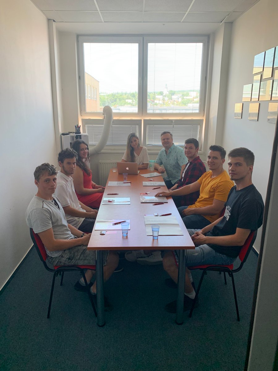 localhost_comp's tweet photo. IT Summer Camp 2019 😎 ...getting started 🆙
📲 Mobile First Challenges 🆒
#internships #itsummercamp #mobilefirst #localhostcompany https://t.co/3117FVvrw5