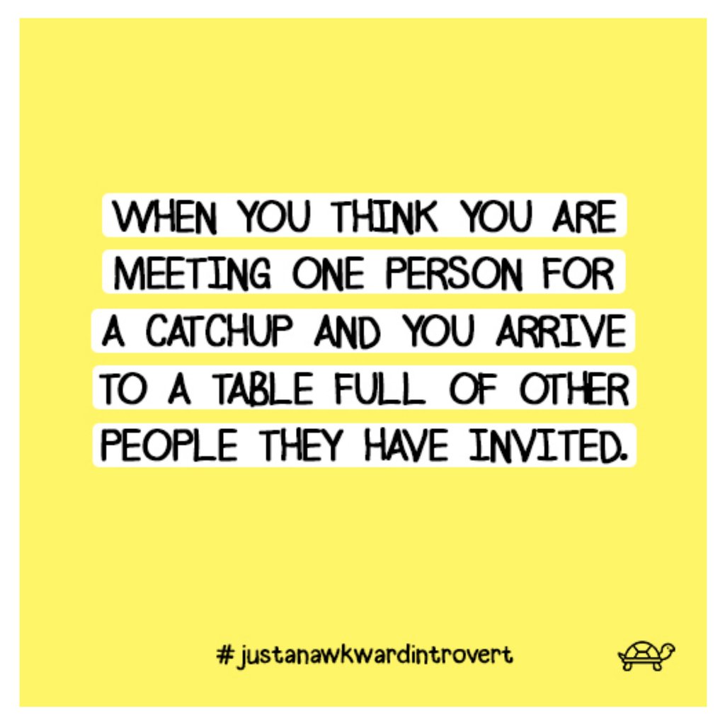 AwksIntrovert's tweet image. Aaaah why do people do this???
-
#introvert #introvertlife #lifeofanintrovert #awkward #awkwardmoment #introvertmeme #meme #sociallyawkward #introvertstruggles