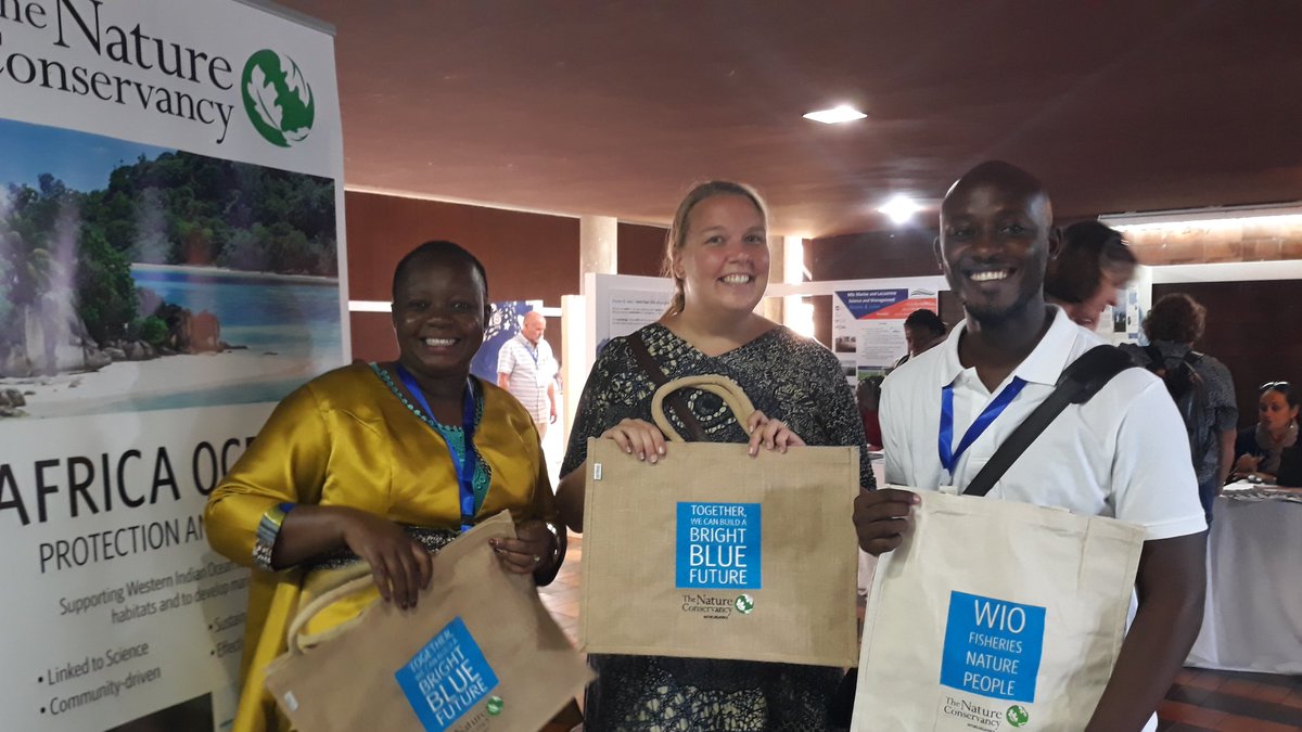 JeniOLeary's tweet image. TNC is hosting a booth at #wiomsasymposium2019!  Come by and see us! @Nature_Africa