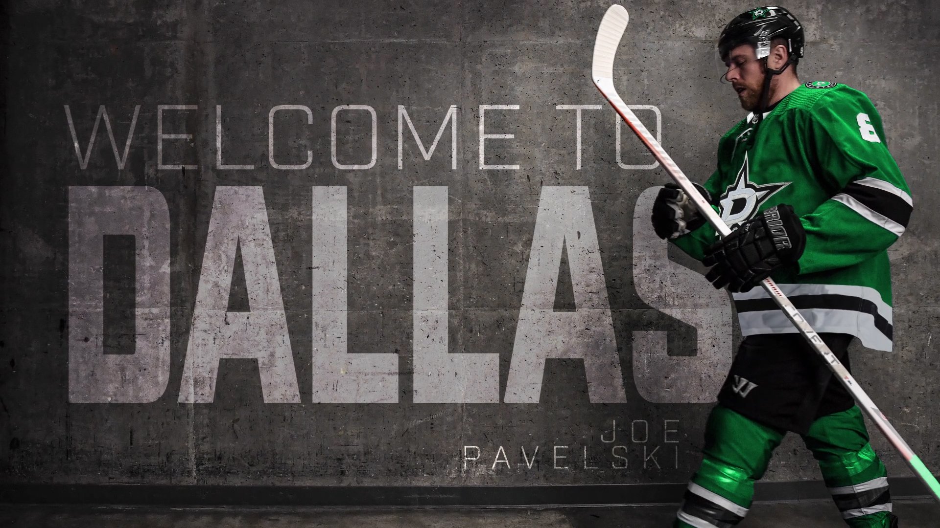 Captain America, Joe Pavelski with the Dallas Stars