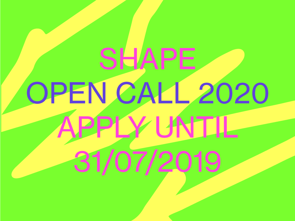 SHAPE announces open call for 2020. Apply until 31 July!
shapeplatform.eu/2019/shape-ann…