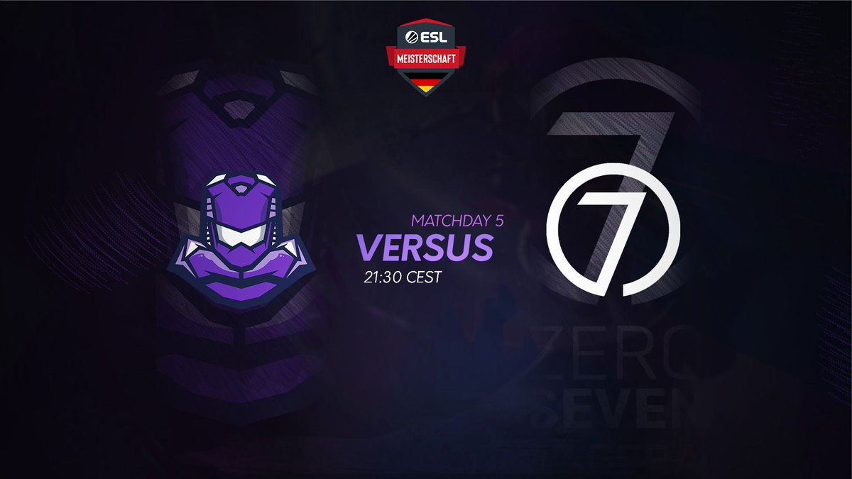bionic_gg's tweet image. Look at the time 👀 It's #ESLMeisterschaft o'clock! ⏰
We face @ZeroSeveneSport in the second division of the @LeagueOfLegends Meisterschaft.  Perhaps just Zero-One after tonight's match, because we will steal 6 points 😏

⏱️ 21:30
📺 twitch.tv/esl_epw

#bebionic 💜