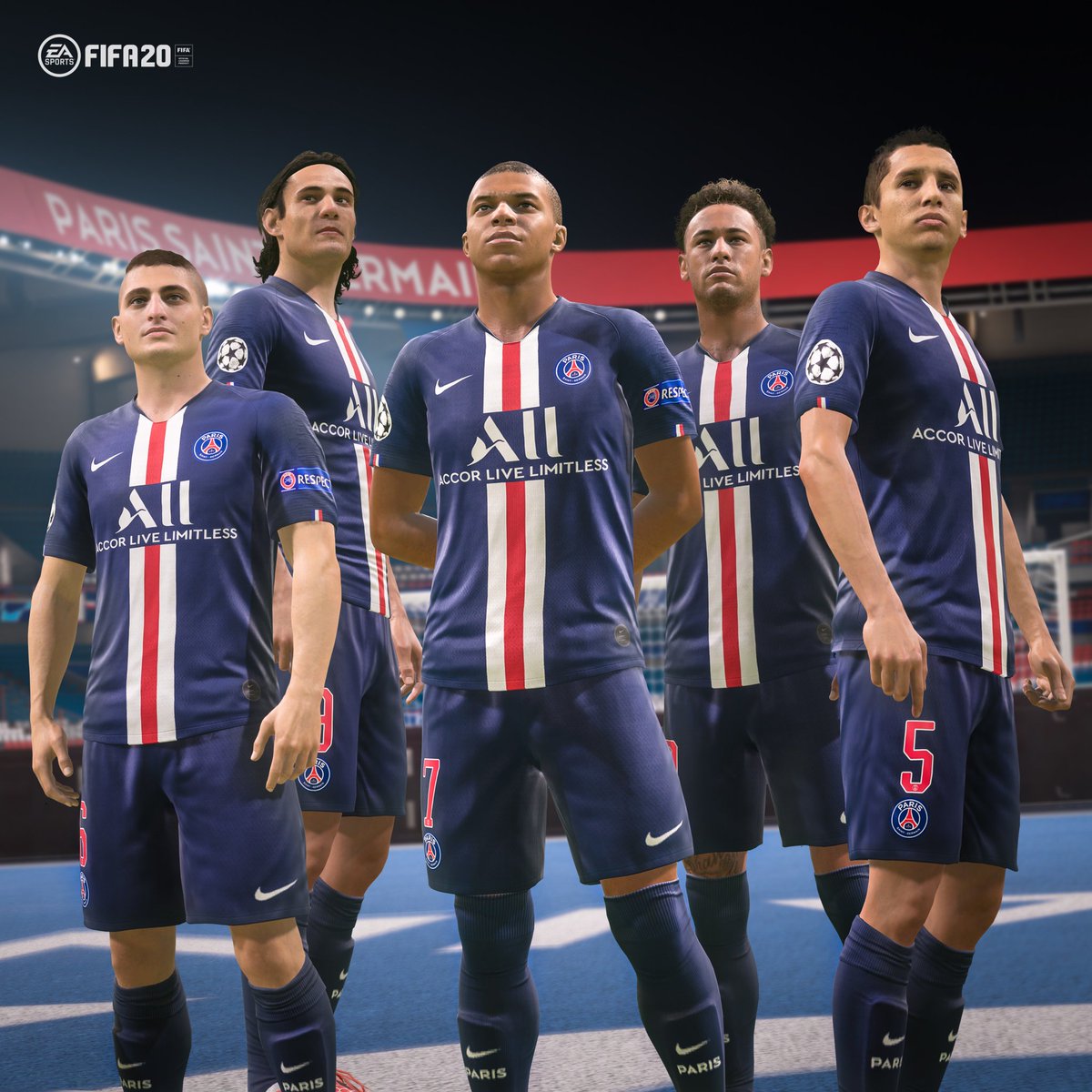 CarraFifa's tweet photo. PSG #FIFA20 https://t.co/SD9LzVWwI1