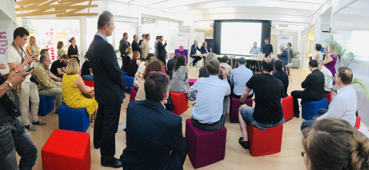 metztechnopoles's tweet photo. Conférence de #Presse « Projet #Bliiida2020 » en présence de @ThierryJEAN59, Président Directeur Général de @MetzCescom57, les Partenaires Actionnaires du projet @BPALC @CaissEpargneGEE @caissedesdepots @MetzMetropole @MairiedeMetz et le groupement @DemathieuBard #89C3 #Bliiida https://t.co/L4M9sVsl2a