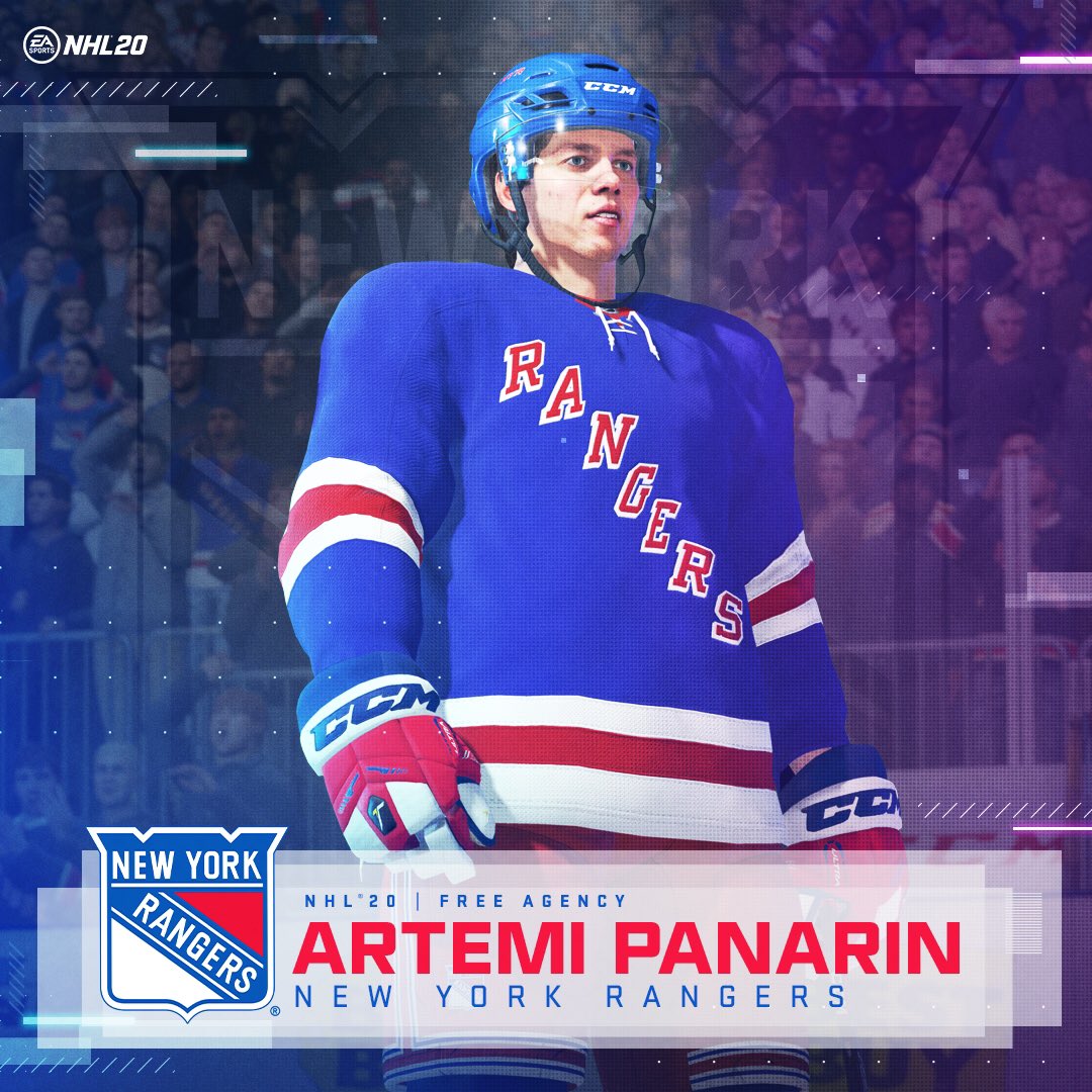 artemi panarin jersey rangers