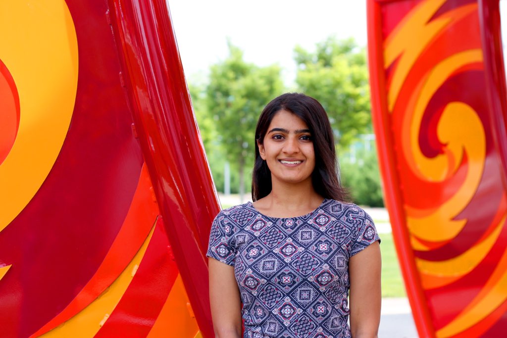 purdueigem's tweet photo. #MeetTheTeamMonday! Meet our wiki manager, Madhu Prakash! Madhu is a rising sophomore in biological engineering from Naperville, IL. She hopes to get an MD-PhD and conduct immunology research to further understand food allergies. She enjoys drawing and painting in her free time. https://t.co/LfJ15dL79k
