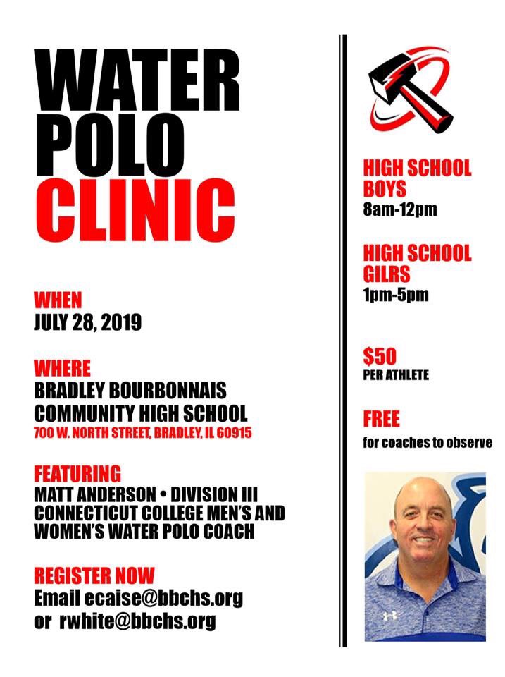 BBCHSWaterPolo's tweet photo. Awesome opportunity for Chicagoland water polo! Sign up now! @illpolo @Bluepolo https://t.co/rz39DeucLw